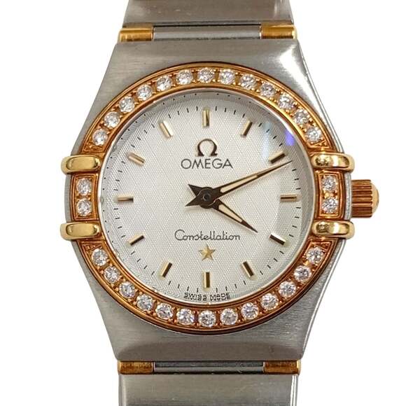 OMEGA Constellation Diamond Bezel Ref.895.1203 Two-tone Cal.1456 Wristwatch - Picture 1 of 10